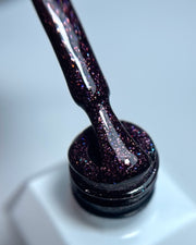 UV Gelpolish Aubergine Glitter 1037