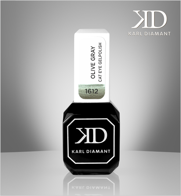 UV Gelpolish Cat Eye Silk Olive Gray 1612