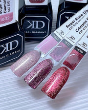 UV Gelpolish Cat Eye Diamond Crimson Flame 1631