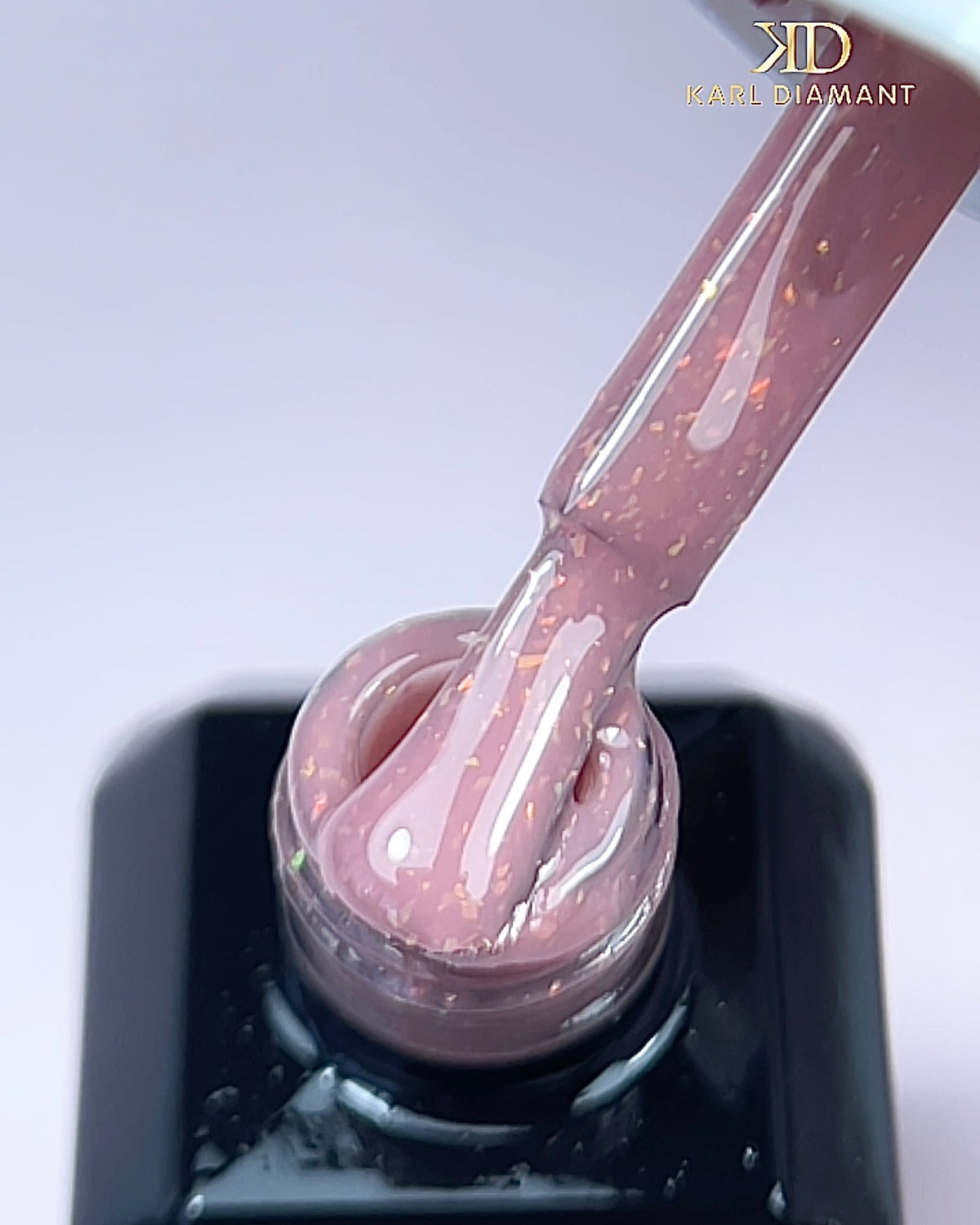 UV Gelpolish Cherry Rose Flakes