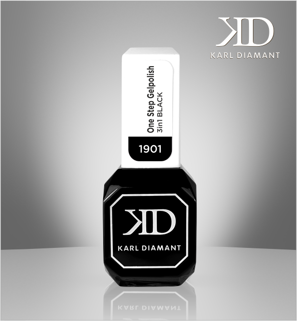 UV Gel polish One Step 3in1 Black