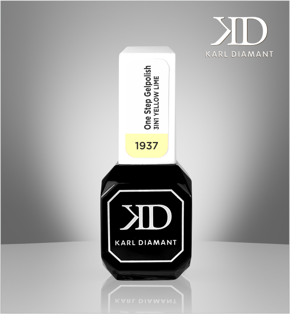 UV Gel polish One Step 3in1 Yellow Lime