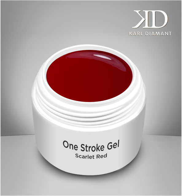 One Stroke Gel Scarlet Red 2720
