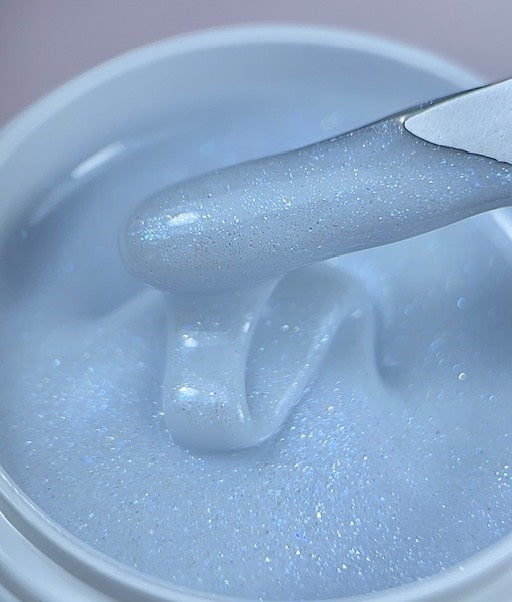 Pearl Rainbow White Aufbau Gel 4033