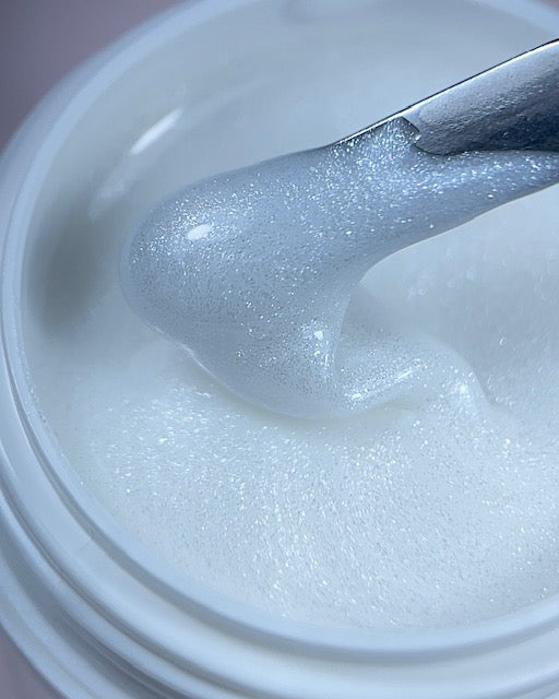 Pearl White Aufbau Gel 4037