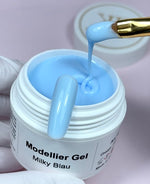 Modellier Colour Gel Milky Blau 4063