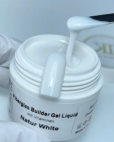 Fiberglas Builder Liquid Gel Natur White 4140