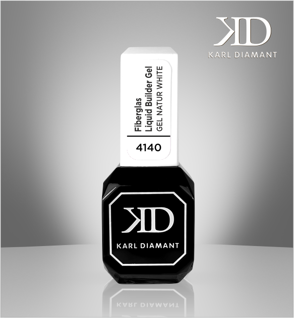 Fiberglas Builder Liquid Gel Natur White 4140