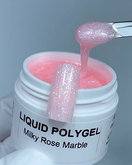 Liquid PolyGel Milky Rose Marble 4309