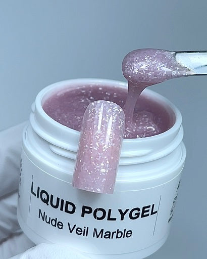 Liquid PolyGel Nude Veil Marble 4310
