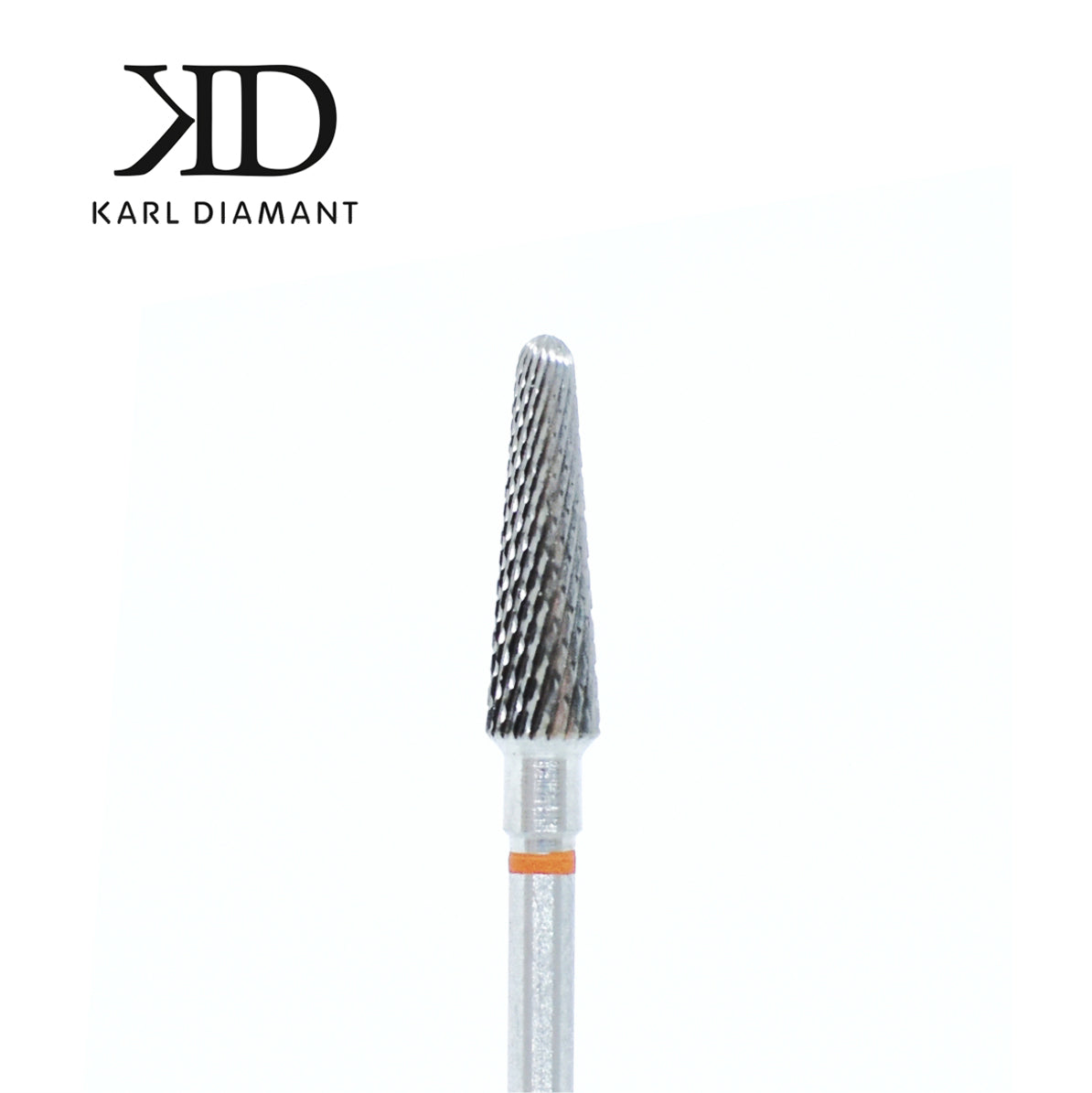 Hartmetall Bit Rundkegel Fein - roter Ring ø 4,00 mm