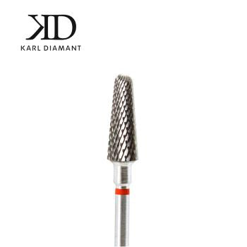 Hartmetall Bit Rundkegel Fein - roter Ring ø 5,0 mm