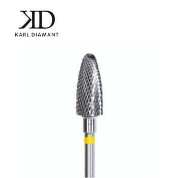 Hartmetall Bit Rundbogen Fein - gelber Ring ø 6,0 mm