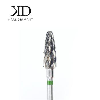 Hartmetall Bit Rundbogen Grob - grüner Ring ø 5,0 mm