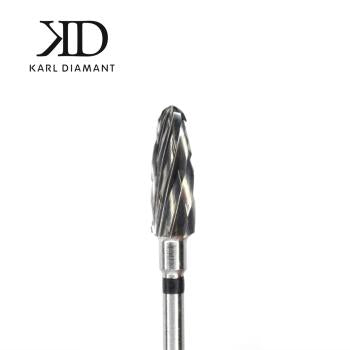 Hartmetall Bit Rundbogen Supergrob - schwarzer Ring ø 5,0 mm