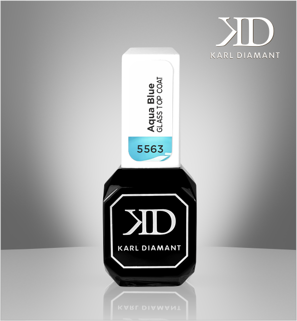 Top Coat Glass Aqua Blue ohne Schwitzschicht 