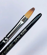 Gel Pinsel Katzenzunge oval Gr.6