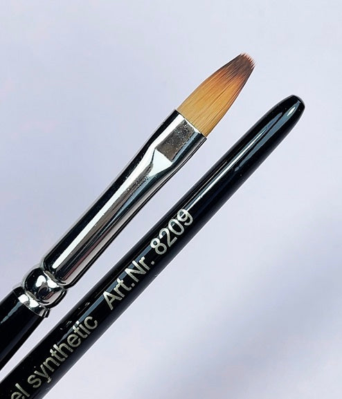 Gel Pinsel Katzenzunge oval Gr.6