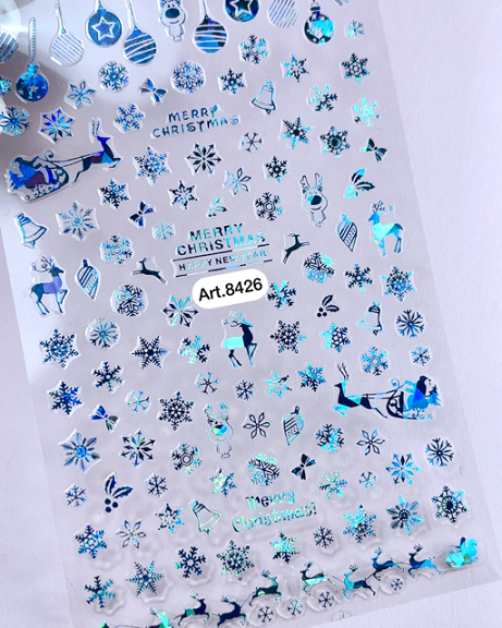 Sticker Merry Christmas - selbstklebend