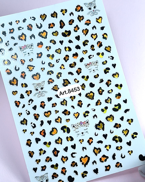 Sticker Animalprint Hologramm - selbstklebend