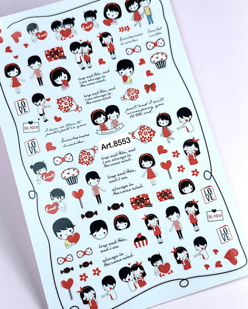 Sticker Sweet Love - selbstklebend