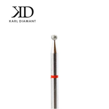 Diamant Bit Kugel Fein - roter Ring ø 2,0 mm