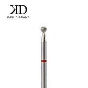 Diamant Bit Kugel Fein - roter Ring ø 2,5 mm