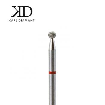 Diamant Bit Kugel Fein - roter Ring ø 2,5 mm