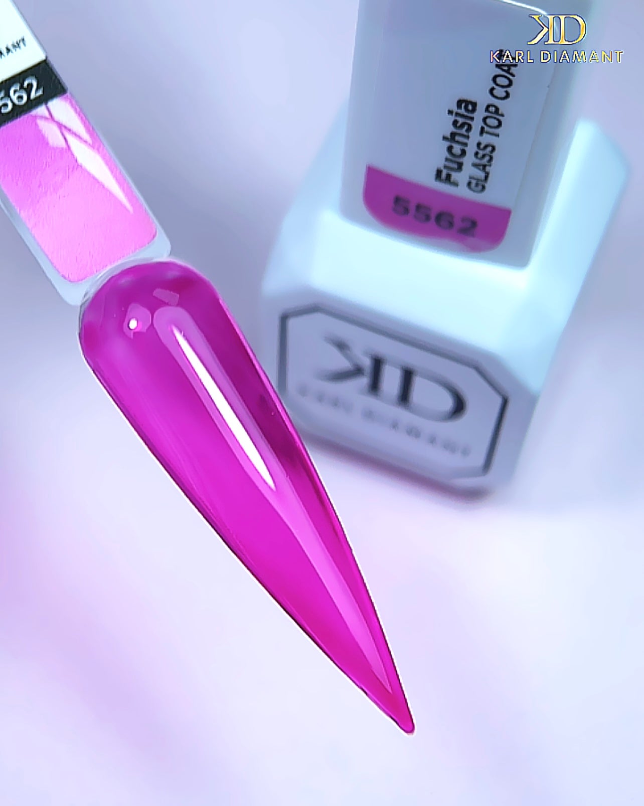 Top Coat Glass Fuchsia ohne Schwitzschicht 5562