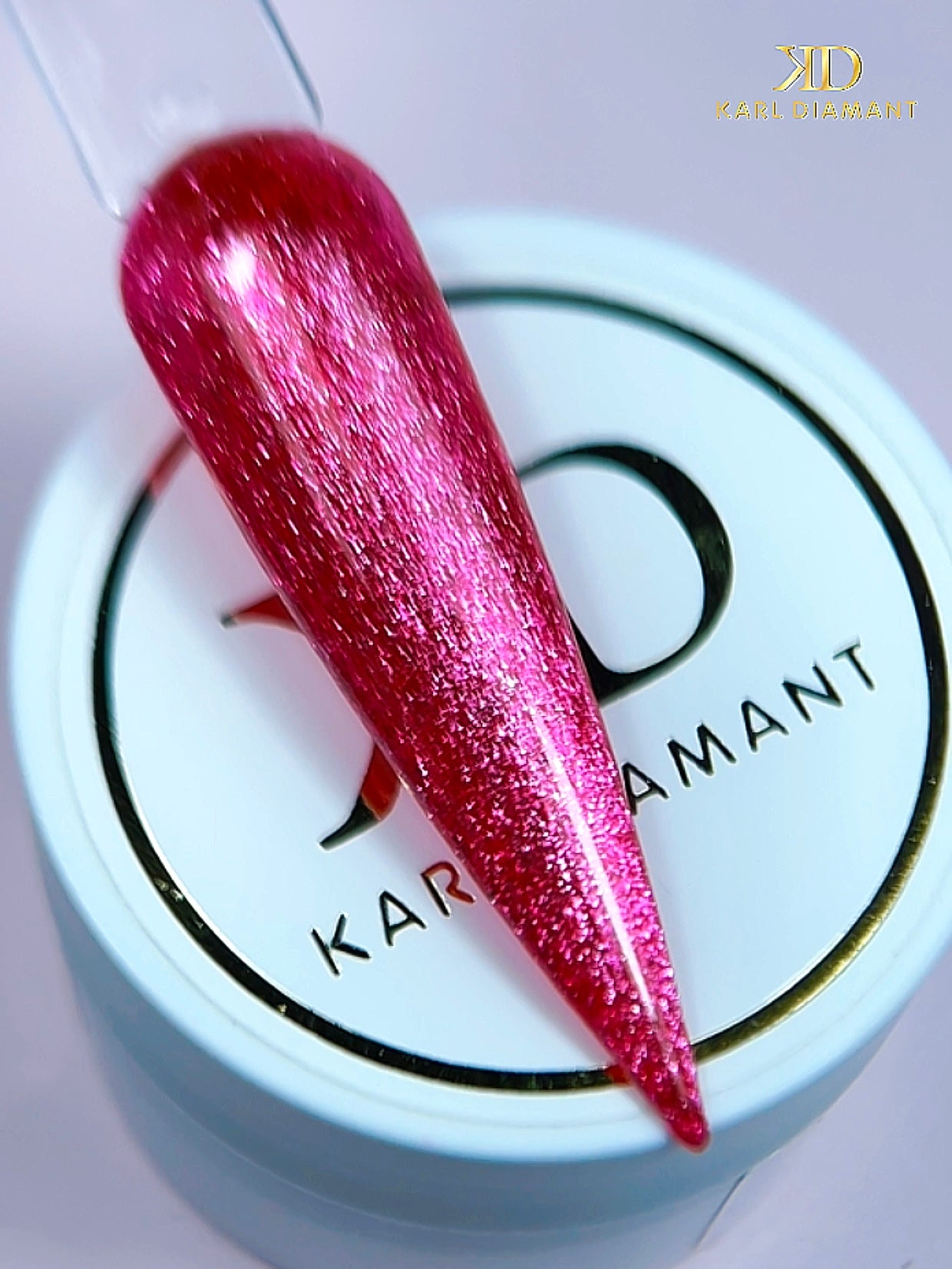 Farbgel Neon Pink Platin.