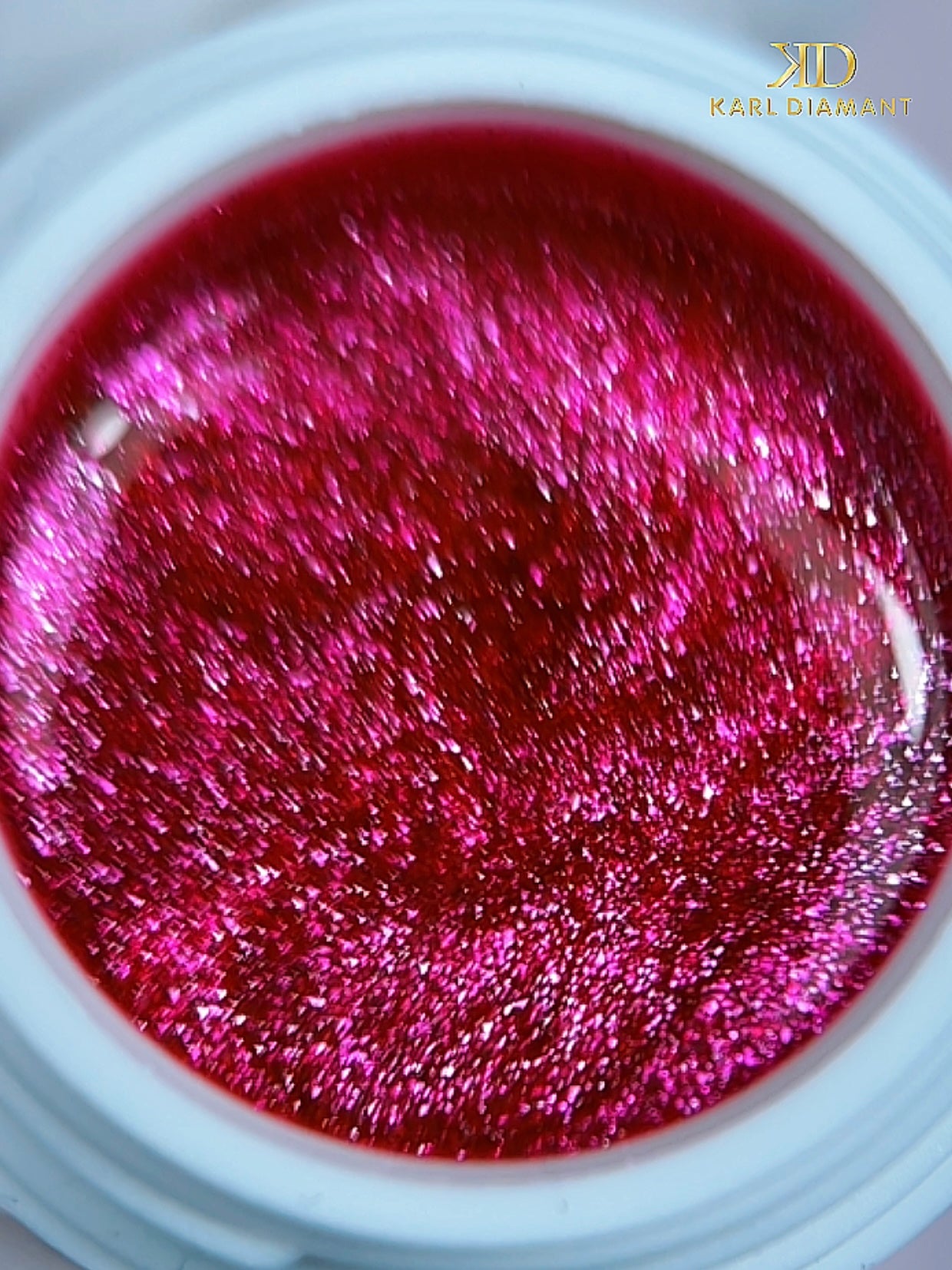 Farbgel Neon Pink Platin.