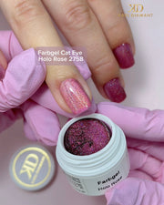 Farbgel Cat Eye Holo Rose 2758