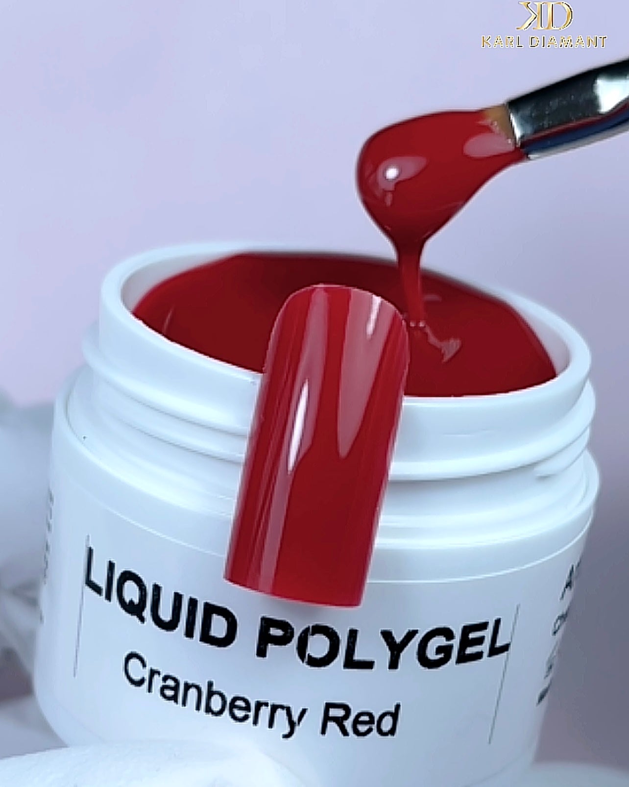 Liquid PolyGel Cranberry Red