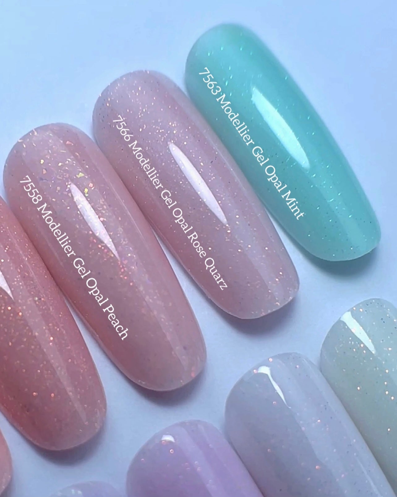 Opal Peach Modellier Gel 7558