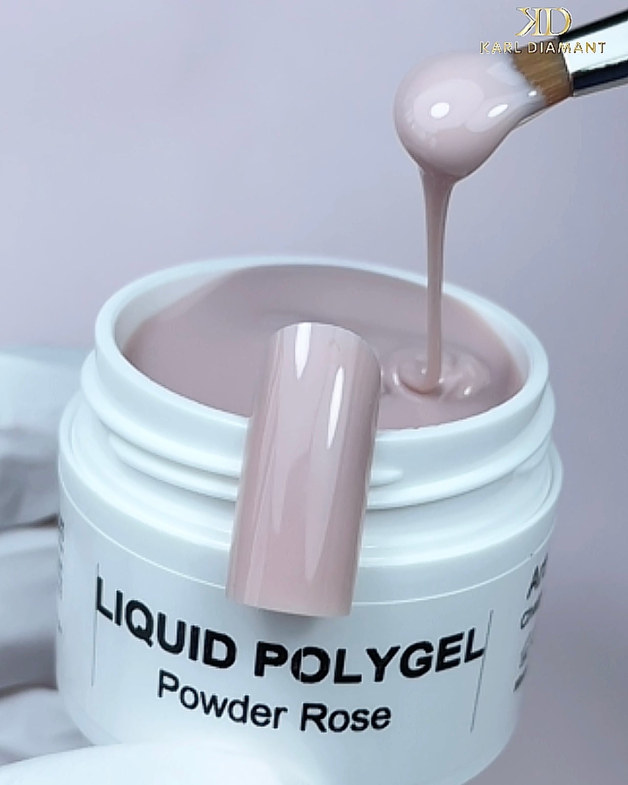 Liquid PolyGel Powder Rose 4319