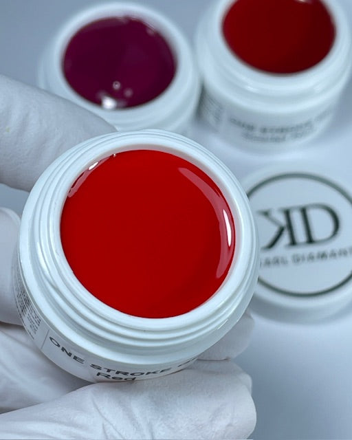 One Stroke Gel Red 2721