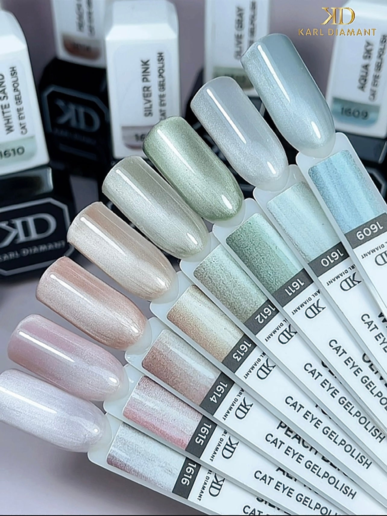 UV Gelpolish Cat Eye Silk White Sand 1610