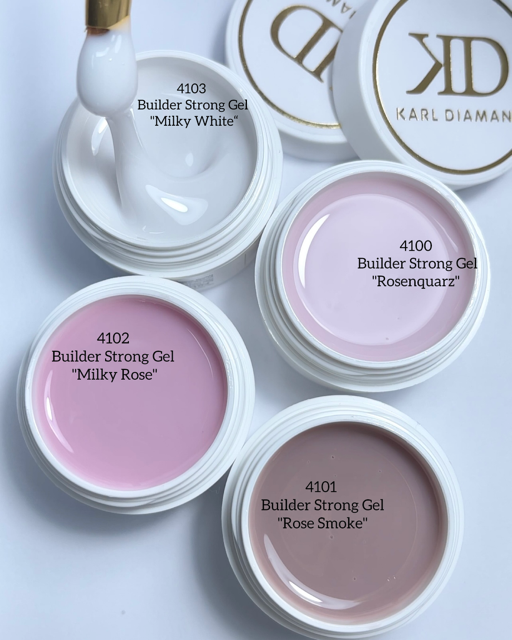 Builder Strong Gel soak off Rose Smoke 4101