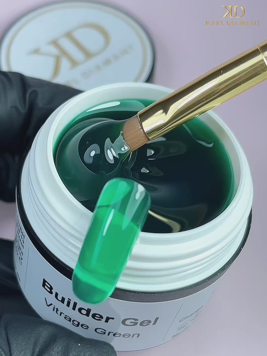 Video laden: Builder Gel Vitrage Green 4125