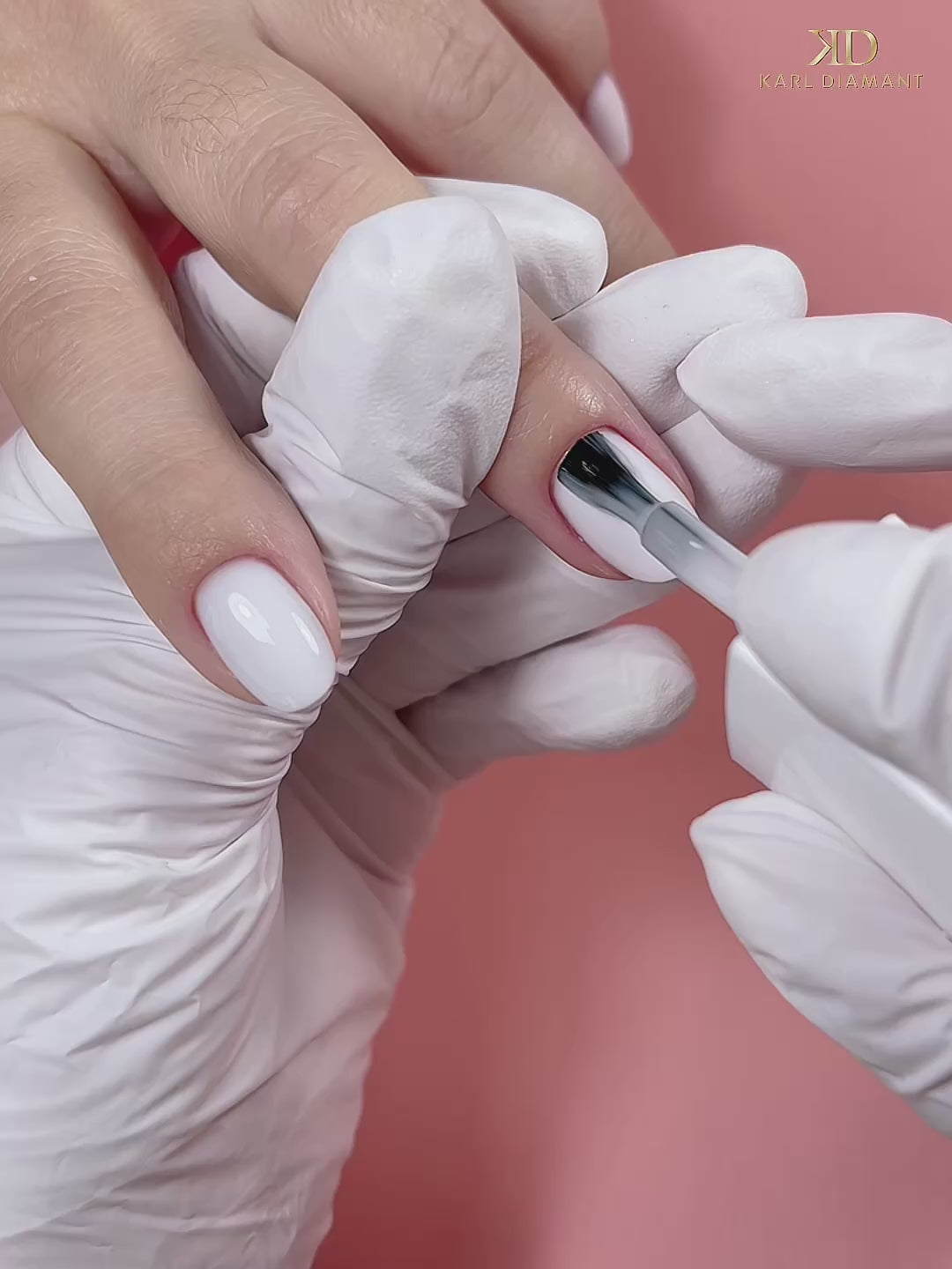 Video laden: Top Coat Milky White ohne Schwitzschicht 5544