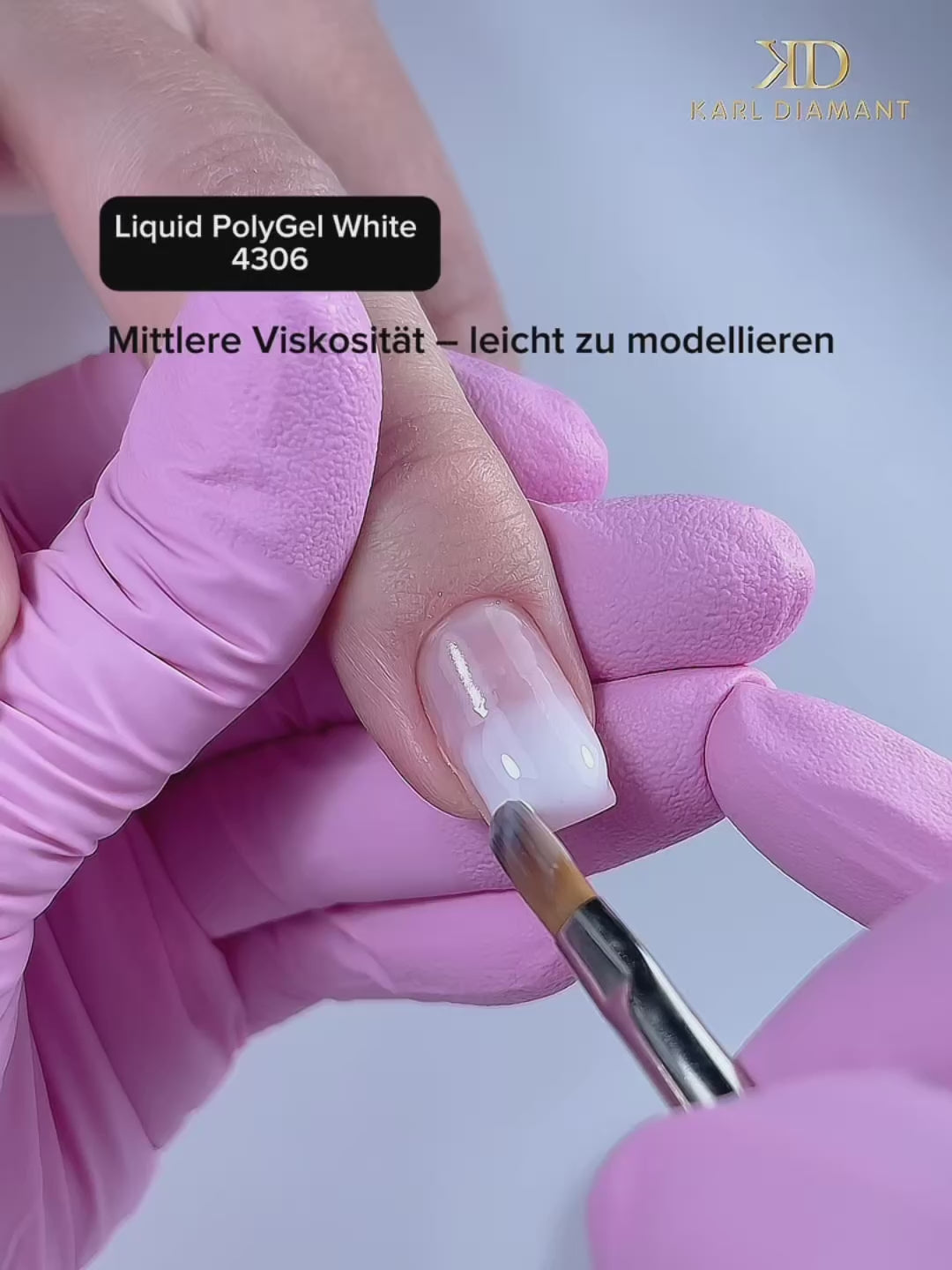 Charger la vidéo : Liquid PolyGel White