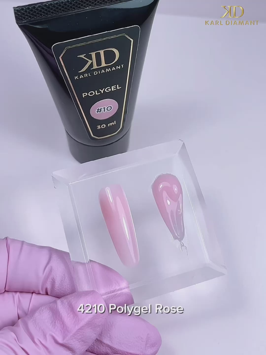 Video laden: PolyGel Rose 4210