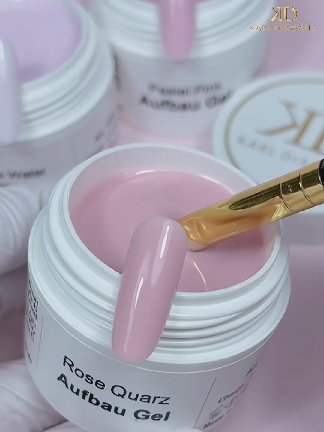 Video laden: Aufbau Gel Rose Quarz 4079