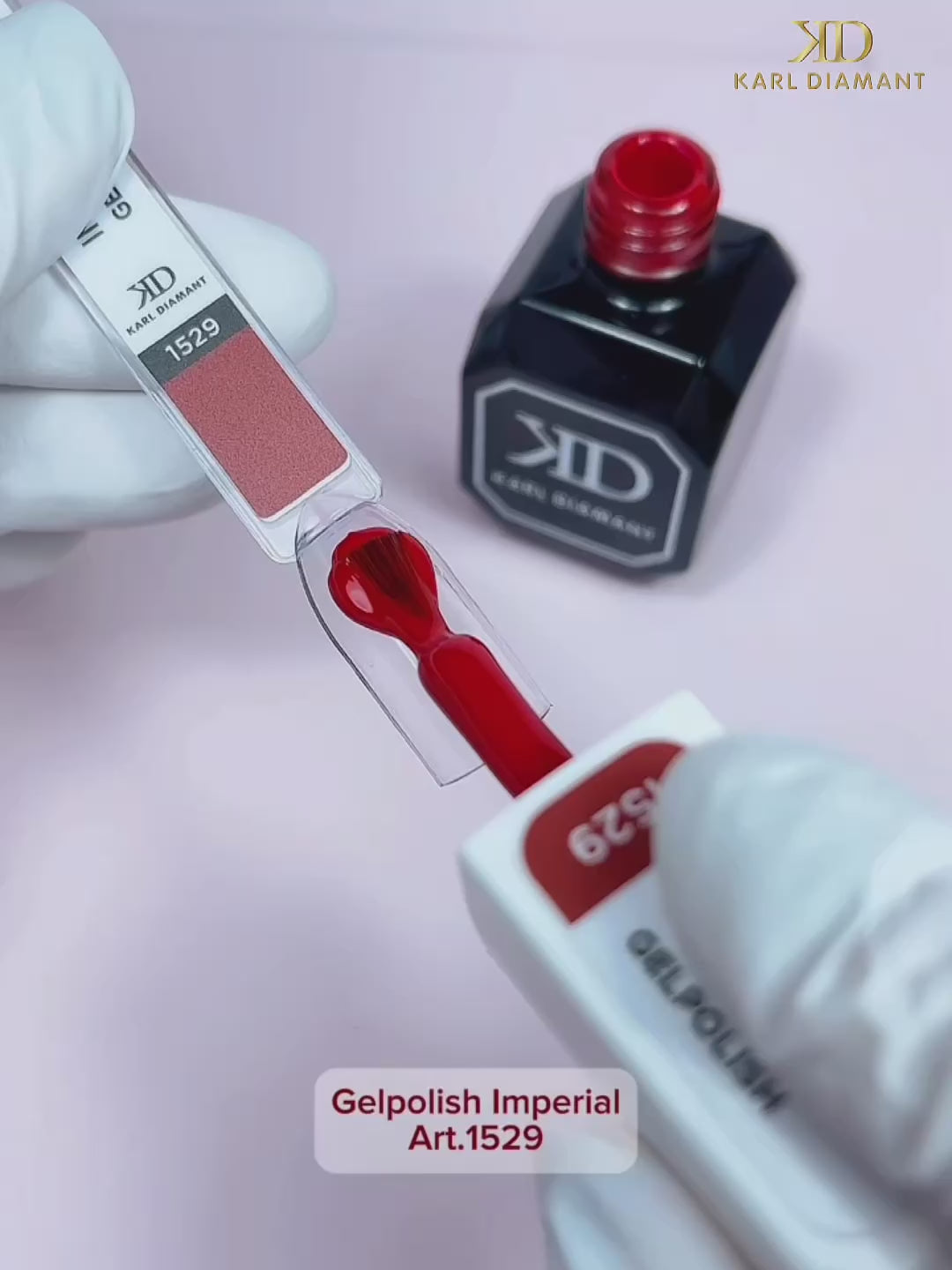 Load video: UV Gelpolish Imperial 1529