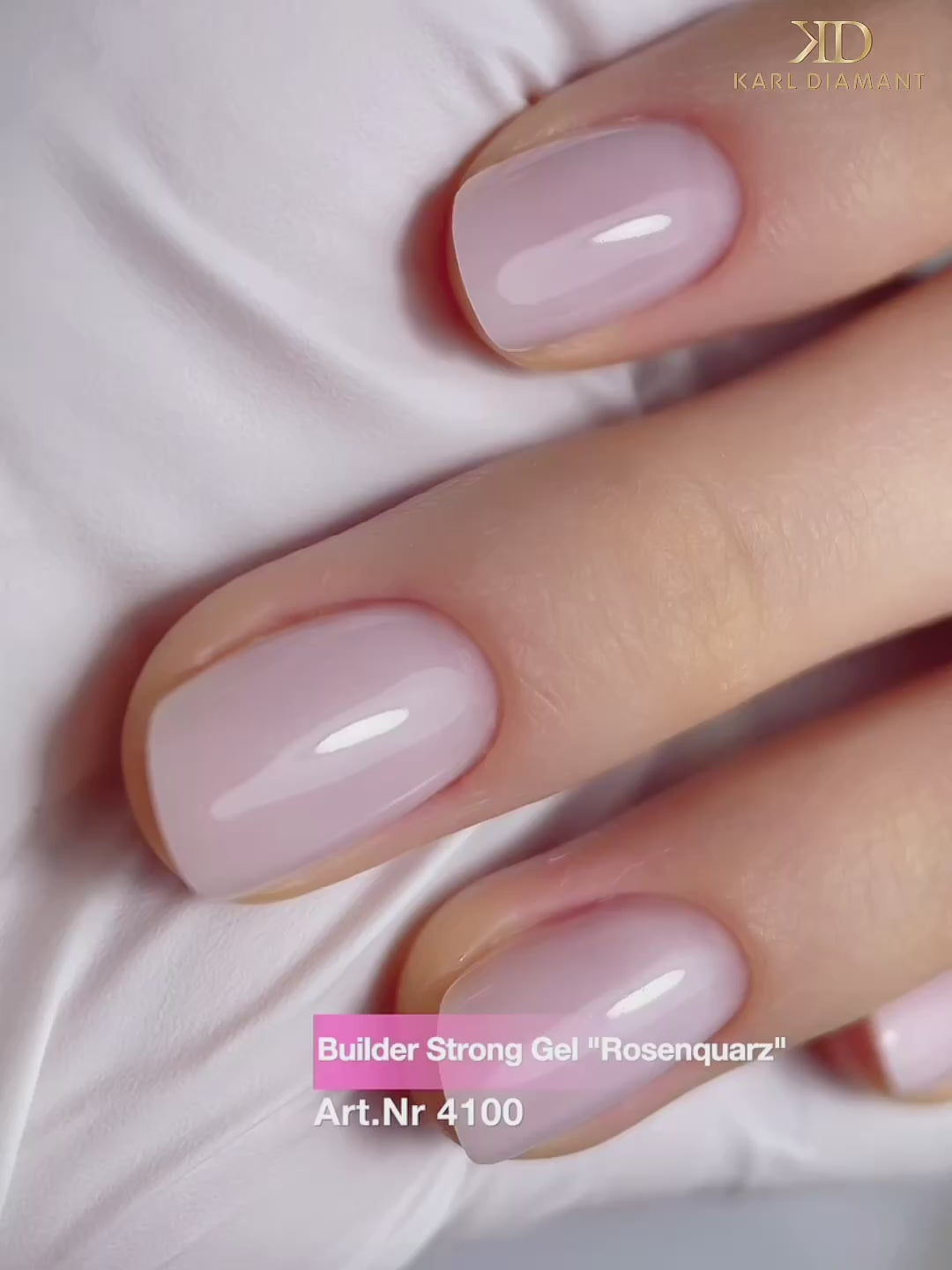 Video laden: Builder Strong Gel soak off Rosenquarz 4100