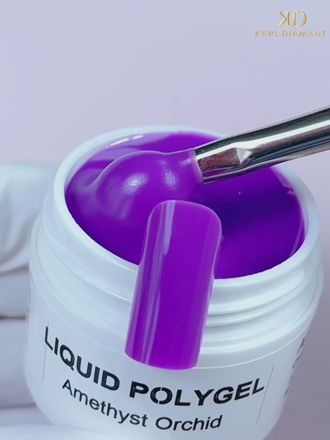 Video laden: Liquid PolyGel Amethyst Orchid 4332