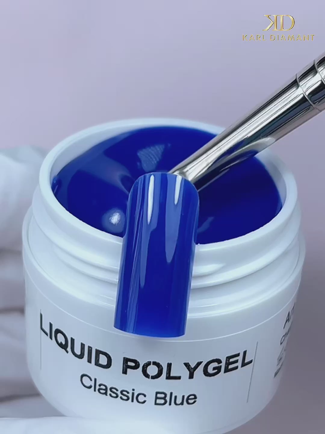 Load video: Liquid PolyGel Classic Blue 4331