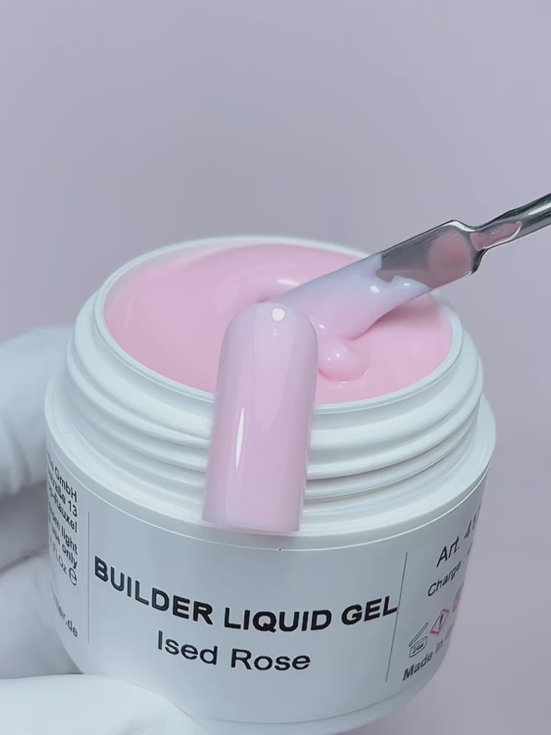 Video laden: Builder Liquid Gel Iced Rose 4178