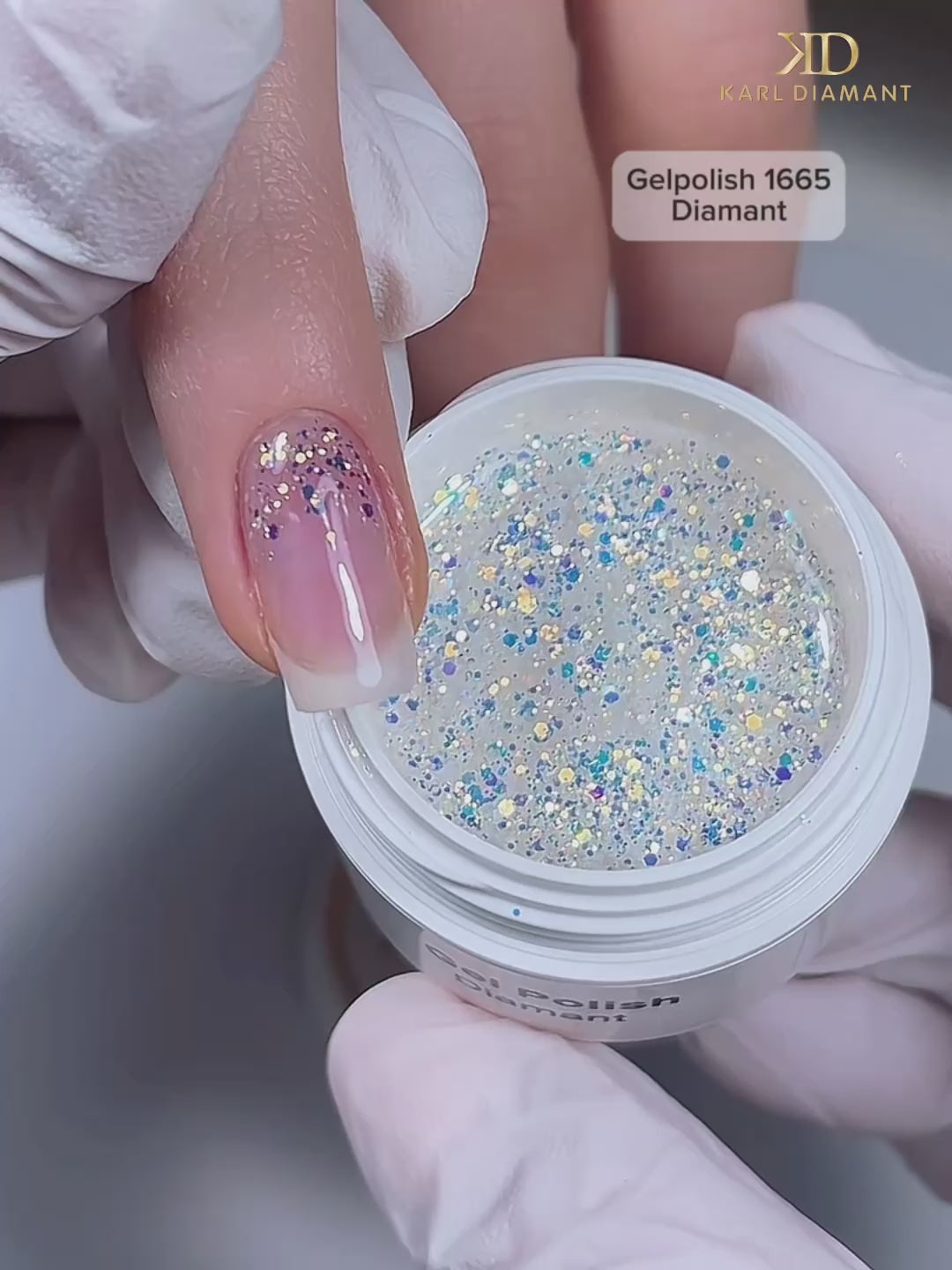 Video laden: UV Gelpolish Diamant 1665