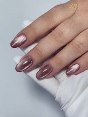  Gel polish Cat Eye Reflective Velvet Taupe